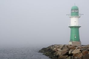 Leuchtturm und Blick aufs Meer